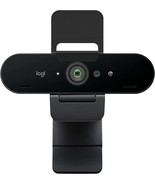 Logitech Brio 4k Webcam (90) Frames Per Second 5 x Digital Zoom Webcam -... - £137.87 GBP