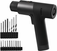 Hoto Cordless Brushless Drill 12V, Led Display Screen, 30 Precision Gears, 2 - £103.74 GBP