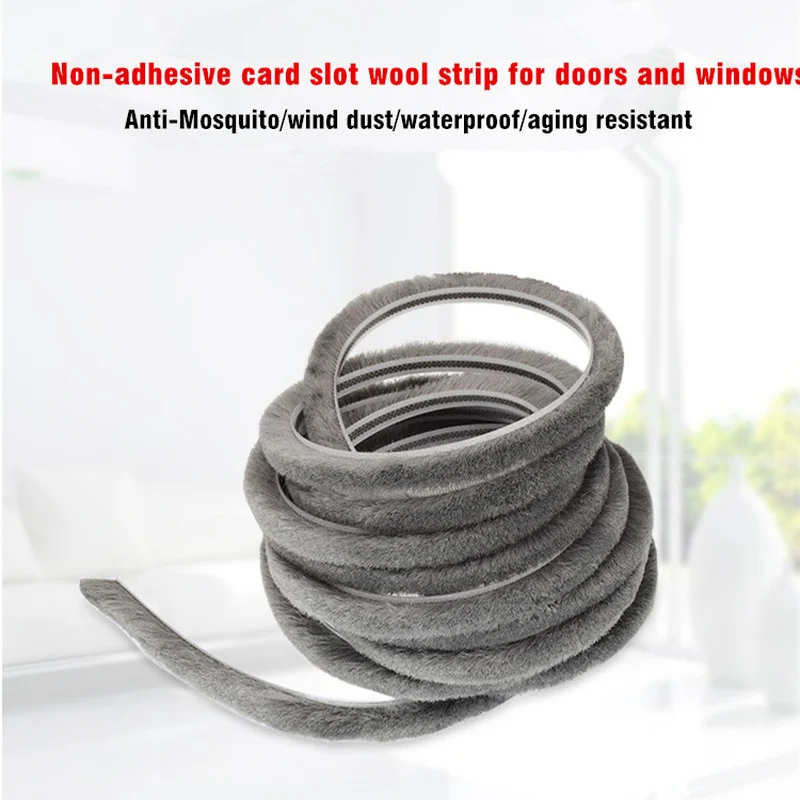 House Home 10M Door Window Card Slot Sealing Strip Soundproof Seal Weather Strip - £19.98 GBP