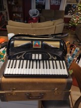 vintage Italian Corelli 2404 piano Accordion 3 registers - £464.66 GBP