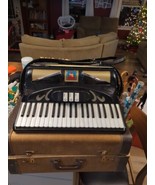 vintage Italian Corelli 2404 piano Accordion 3 registers - £470.72 GBP