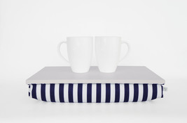 Serving tray with pillow, Lap desk, Laptop stand, Breakfast in Bed Tray - light  - £38.55 GBP