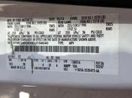 Radiator Fan Motor Thru 02/12/17 Fits 14-17 TRANSIT CONNECT 104709922 - $150.28