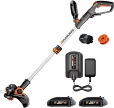12&quot; Cordless String Trimmer And Edger, Worx Wg163 Gt 3.0 20V Powershare,... - £126.92 GBP