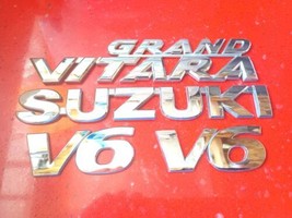 06 07 08 09 10 11 Suzuki Grand Vitara V6 Rear / Fenders Emblem Badge Set Oem (08 - £24.71 GBP