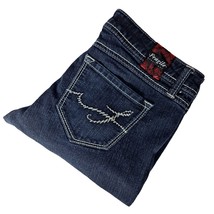 Fragile Women&#39;s Slim Leg Jeans Size 9 Dark Wash Denim Solid Blue - €14,87 EUR