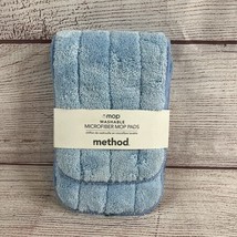 2x NIP Method Home Omop Washable Microfiber Mop Pad All Floor Types Chif... - $14.84