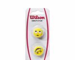WILSON Emoti-Fun Tennis Dampeners - 2 Pack, Sunglasses/Tounge Out Emojis - $11.78