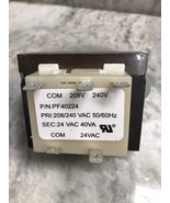 Packard PF40224 Foot Mounted 40VA Transformer 208/240V Terminal Connection - $1,295.05 MXN