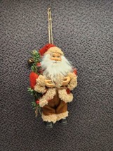 Vintage Christmas Ornament Santa Claus - $7.60