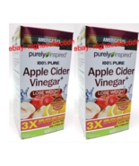 2xPurelyInspired3X Apple Cider Vinegar Pills Weight Loss, 100 ct/Bottle ... - £15.53 GBP