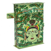 Joharibazar Hand Painted Designer Mail Postal Letter Box for Home Décor k - £119.48 GBP