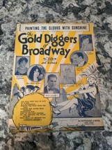 painting the clouds with sunshine, sheet music, gold diggers of broadway... - £3.88 GBP