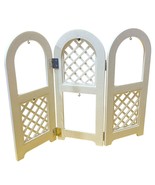 Hallmark Spring Lattice Ornament Display 3 Panel White - $178.59 MXN