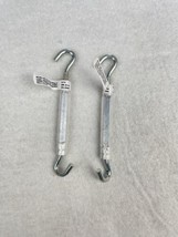 Lot of 2 National Hardware N222-000 Zinc Plated Turnbuckle 1/4 x 7-1/2 in - £7.81 GBP