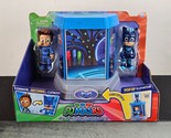 PJ Masks Transforming Figures, Catboy, by Just Play 2 Figures &amp; Elevator... - £17.02 GBP
