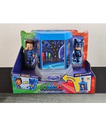 PJ Masks Transforming Figures, Catboy, by Just Play 2 Figures &amp; Elevator... - £16.98 GBP