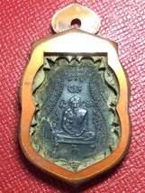 Phra LP Klan Wat Phra Yati Temple Year B.E. 2469 Pendant Top Rare Thai Amulets - £31.96 GBP