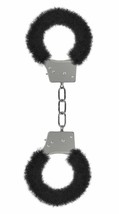 Ouch! Beginner&#39;s Handcuffs Furry, Black - £10.56 GBP