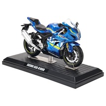 1:12 SUZUK GSX-R1000 with base alloy die-cast car motorcycle model D - £25.47 GBP