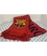 FCB Luis Suárez SUAREZ 9 Football Barcelona Scarf 52&quot; Futbol soccer Pre-... - £11.76 GBP