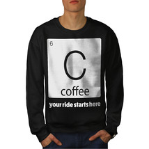 Wellcoda Morning Ride Funny Science Mens Sweatshirt - £27.15 GBP+