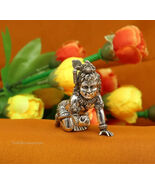 925 sterling silver crawling krishna  statue, figurine, puja article art224 - $7,072.19 MXN