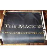 HARRY POTTER AND THE SORCERER&#39;S STONE - MOVIE BANNER - INCOMPLETE 1 SHEE... - £27.54 GBP