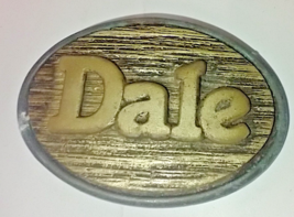 Vintage!! USED!! 2.75" Brass Belt Buckle "DALE", FREE SHIPPING US ONLY!! - €5,95 EUR Vintage!! USED!! 2.75" Brass Belt Buckle "DALE", FREE SHIPPING US ONLY!! - €5,95 EUR