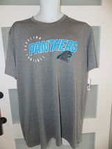 CSA NFL CAROLINA PANTHERS GRAY HEATHERED SS SHIRT SIZE 2XL MEN'S NEW - $26.70