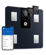 Ge Smart Scale For Body Weight With All-In-One Lcd Display, Rechargeable... - £40.90 GBP