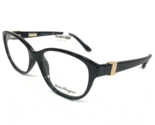 Salvatore Ferragamo Eyeglasses Frames SF2711 001 Black Round Full Rim 52... - $74.75