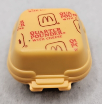 Vtg 1988 McDonalds Changeables Quarter Pounder Transformer Happy Meal Toy U193 - £11.93 GBP