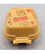 Vtg 1988 McDonalds Changeables Quarter Pounder Transformer Happy Meal To... - £11.76 GBP