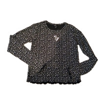 Girls Size 18/20 Art Class Floral Long Sleeve Ruffle Hem Top NWT - $110.53 MXN