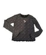 Girls Size 18/20 Art Class Floral Long Sleeve Ruffle Hem Top NWT - $109.61 MXN