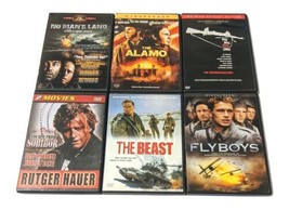 No Man&#39;s Land, Alamo, Big Red One, Beast, Flyboys &amp; Rutger Hauer Movies DVD - £10.70 GBP