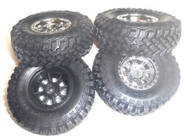 Axial SCX10 Iii Base Camp 1982 Chevy Rims And Tires - £39.83 GBP