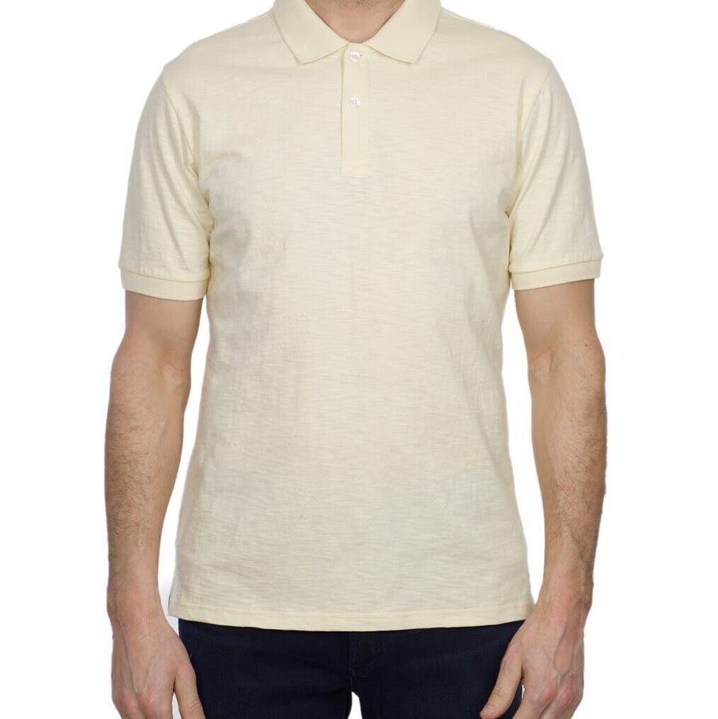 Slate &amp; Stone Clearance Sale NWT $98 Men&#39;s Golf Polo Cotton Shirt Solid ... - $14.00