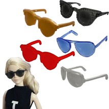 5 Pcs Glasses For Barbie Doll Toddler Toys Doll Accessories Doll Sunglasses - £11.70 GBP