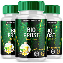 3 Pack Bio Prost Male Pills Advanced Vitality Support Formula Supplement - $79.98