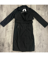 BANANA REPUBLIC Essential Trench Coat Small Petite NEW Italian Water-Res... - $124.04