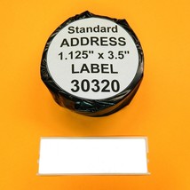 2100 Address Labels Fit Dymo 30320 - Usa Seller &amp; Bpa Free - £14.18 GBP