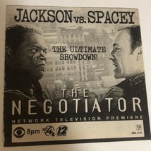 Negotiator TV guide Vintage Print Ad Samuel L Jackson Kevin Spacey Tpa5 - £4.86 GBP