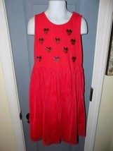 Disney Minnie Mouse Red Tulle Sleeveless Dress Size 7 Girl&#39;s EUC - £13.42 GBP