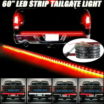 60 Inch Led Strip Tailgate Light Bar Truck Turn Signal Tail Brake Reverse Lamp - £17.93 GBP