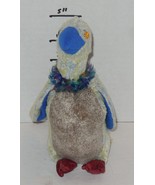 Ty Buzzy The Buzzard 6&quot; Beanie Babies baby plush toy White Blue - $194.30 MXN