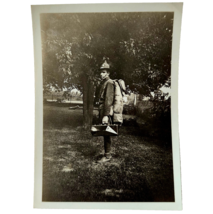 1940s WW2 Real Photograph Unknown Army Military Soldier Antique Photo F10A - $24.99