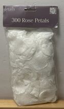 Details Accessories 300ct White Silk Rose Petals Weddings Crafts Greenbr... - $7.83