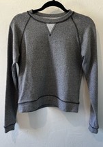 Albion Fit Crew Neck Sweatshirt Weathered Gray Womens Size XS - $44.46